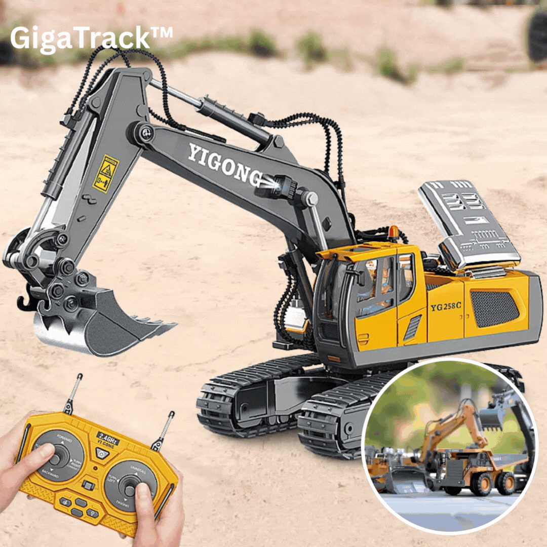 GigaTrack™ | RC excavator toy